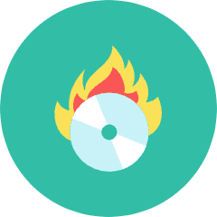 Cs Burn Icon from Kameleon Colors Set
