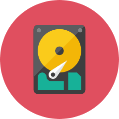 Harddrive Icon from Kameleon Colors Set