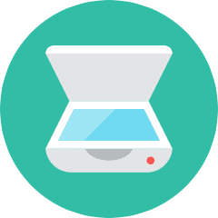 Scaner Icon from Kameleon Colors Set