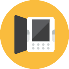 Tablet Icon from Kameleon Colors Set