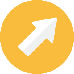 Arrow Icon from Kameleon Colors Set