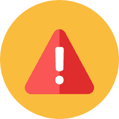 Caution Icon from Kameleon Colors Set