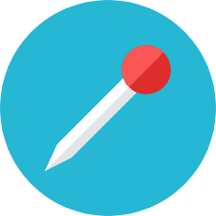 Pin 2 Icon from Kameleon Colors Set
