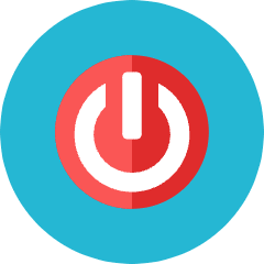 Power Icon from Kameleon Colors Set