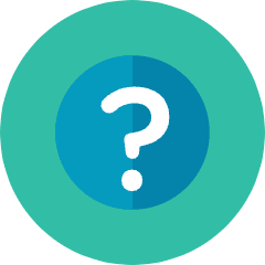 Question Icon from Kameleon Colors Set