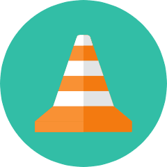 Traffic Cone Icon from Kameleon Colors Set