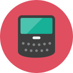 Mobilephone 2 Icon from Kameleon Colors Set