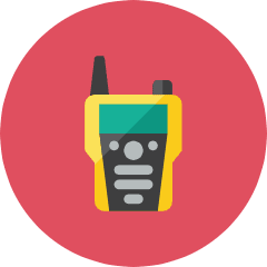 Walky Talky Icon from Kameleon Colors Set
