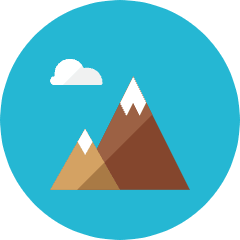 Mountain Icon from Kameleon Colors Set