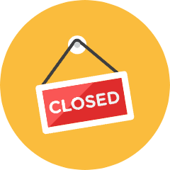 Close Sign Icon from Kameleon Colors Set