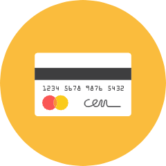 Credit Card 5 Icon from Kameleon Colors Set