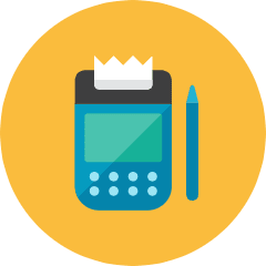 Credit Card Machine 2 Icon from Kameleon Colors Set