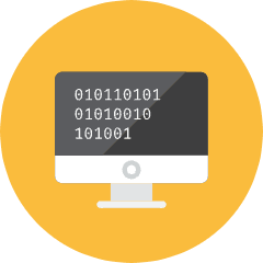 Coding Icon from Kameleon Colors Set