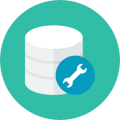 Database Setting Icon from Kameleon Colors Set