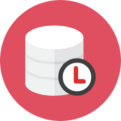Database Task Icon from Kameleon Colors Set