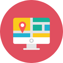Location Icon from Kameleon Colors Set