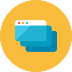 Multitask Icon from Kameleon Colors Set