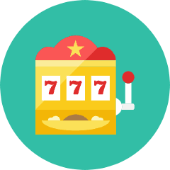 Slotmachine Icon from Kameleon Colors Set