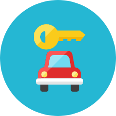 Car Key Secure Icon from Kameleon Colors Set