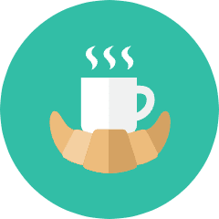 Coffee Icon from Kameleon Colors Set