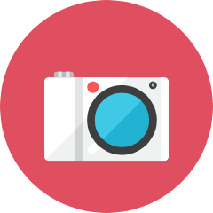 Camera Icon from Kameleon Colors Set