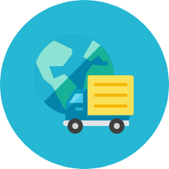 Delivery 2 Icon from Kameleon Colors Set