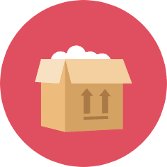 Open Box Icon from Kameleon Colors Set