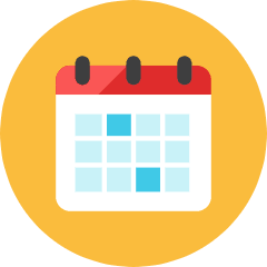 Calendar 2 Icon from Kameleon Colors Set
