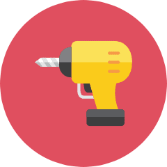 Drill Icon from Kameleon Colors Set