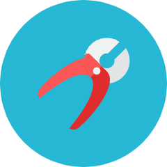 Plier Icon from Kameleon Colors Set