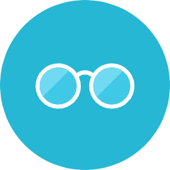 Eyeglasses 2 Icon from Kameleon Colors Set