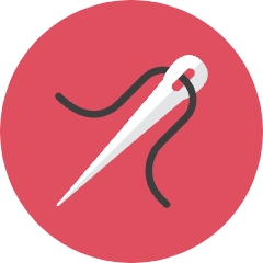 Needle Icon from Kameleon Colors Set