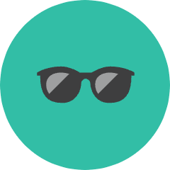Sunglasses 3 Icon from Kameleon Colors Set