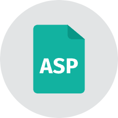 Asp File Icon from Kameleon Colors Set