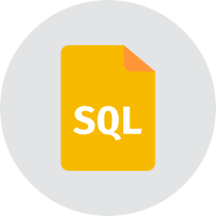 Sql File Icon from Kameleon Colors Set