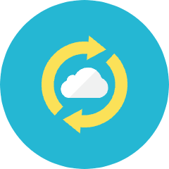 Refresh Cloud 2 Icon from Kameleon Colors Set