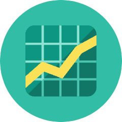 Graph 3 Icon from Kameleon Colors Set