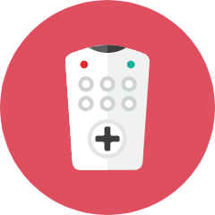 Remote Icon from Kameleon Colors Set