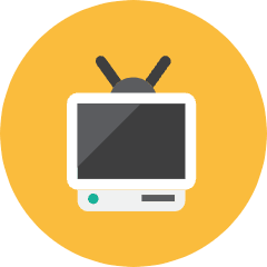Television 2 Icon from Kameleon Colors Set