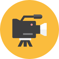 Video Camera 2 Icon from Kameleon Colors Set