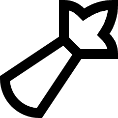 Allergens Celery Icon from Sharp Line Set