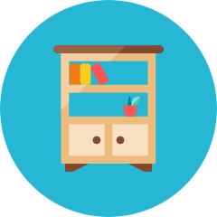 Bookshelf 2 Icon from Kameleon Colors Set
