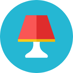 Lamp 3 Icon from Kameleon Colors Set