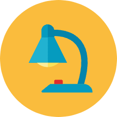 Lamp 4 Icon from Kameleon Colors Set