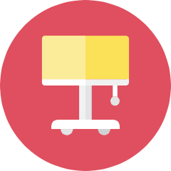 Lamp 5 Icon from Kameleon Colors Set