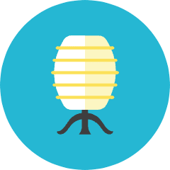 Lamp 6 Icon from Kameleon Colors Set