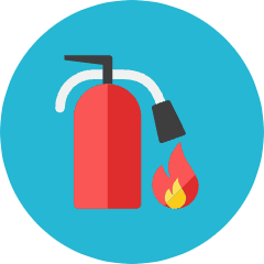 Fire Extinguisher Icon from Kameleon Colors Set