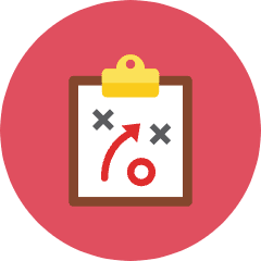 Clipboard Plan Icon from Kameleon Colors Set