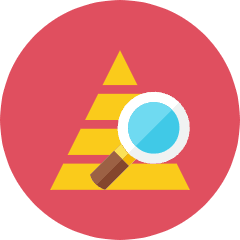 Marketing Funnel Icon from Kameleon Colors Set