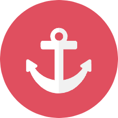 Anchor Icon from Kameleon Colors Set